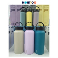 Montigo Ace Bottle Mega(950ml/32oz)Medium(530ml/18oz)-Durable Stainless Steel,Temperature Retention,