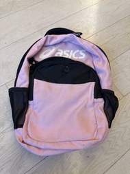 Asics 粉紅色黑色背包