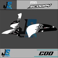 HONDA SIMPLE STRIPPING 2021 HAYABUSA SCOPYHONDA ALREADY CUT, JUST STICK IT