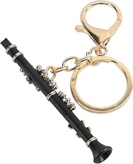 GEBIBB Musical Instrument Keychain, Miniature Musical Instrumen Keychain,Musical Instrument Gift,Chr