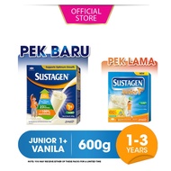 Susu Sustagen Junior 1+ (Original/Vanilla/Chocolate/Honey) - 600g (Milk Formula Powder) Susu Formula