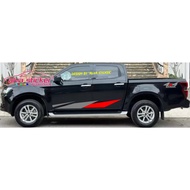 Dmax sticker dmax sticker list body car isuzu d-max 4x4 dmax newcutting stiker Design
