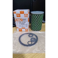 (LYW) Fuel Filter/Diesel Filter For Excavator Engine 4BB1, 6BB1 23401-1030 F-2242 (Wax)