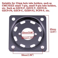 New Metal Iron Plate Shock Proof Board Vacuum Tube Socket Mounting Plate 2A3 300B KT88 6SN7 GZC7-F V