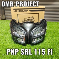 PNP SRL 115 FI LED HEAD LAMP (MAGIC BOY) LAMPU ZHIPAT SRL115 FI LAGENDA115 FI HEAD LAMP LED PNP TERU