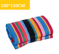 全城熱賣 - 便攜防水加厚野餐墊沙灘墊（彩紅條）（100*150CM）