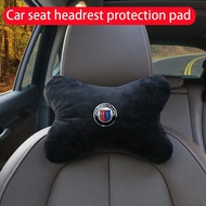 Car seat headrest protector neck support pillow suitable for Alpina B3 B4 B5 B7 B8 D3 D4 D5 XD3 XD4 