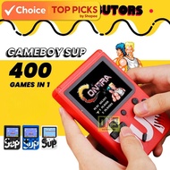Retro Mini Game Console 400-in-1 | Portable Handheld Gameboy Emulator | Built-In Classic Games