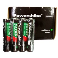 Powershiba Extra Heavy Duty AA/AAA/D 1.5V Battery - R06 4S/ R03 4S/ R20-2S (4/12/24 pcs per box)