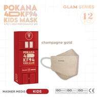 Pokana 4D Medical Mask KF94 Kids Glam 4Ply [6-15 years]