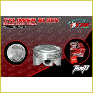 ♚ ◷ ◬ TSMP taiwan block mio sporty steel bore semi dome piston （63mm）