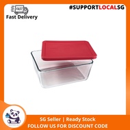Pyrex Simply Store 11-Cup Rectangular Glass Food Storage Dish