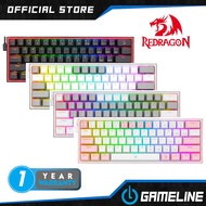 Redragon Wired K617 FIZZ 61 Keys Gaming Keyboard