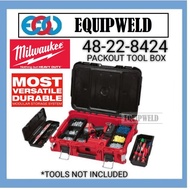 MILWAUKEE 48-22-8424 PACKOUT TOOL BOX (MOST VERSATILE DURABLE MODULAR STORAGE SYSTEM) STORAGE BOX PACK OUT TOOLBOX