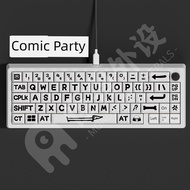 keycaps keycaps custom Animal Party Theme Large Character Original Factory PBT Mechanical Keyboard K