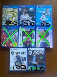 PS4 & PS5 FIFA & PES Games Collection
