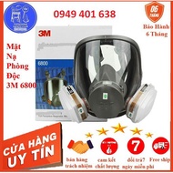 mặt nạ phòng độc (Hàng Mỹ) 3M6800 chống độc phun sơn thuốc sâu phòng cháy