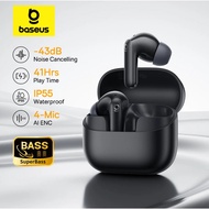 Baseus EP10 NC -43dB Noise Cancelling ANC True Wireless Earbuds Bluetooth 6.0 In-Ear Wireless Earpho