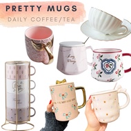Assorted pretty mug / ceramic cup