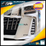 Toyota Alphard 30 Series Fog Lamp Chrome Lining Front Bumper Garnish Frame 2015-2023 GGH30 AGH30 AH3