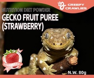 Creepy crawlies fruit puree powder 80g series crested gecko food puree arboreal lizard frugivorous n