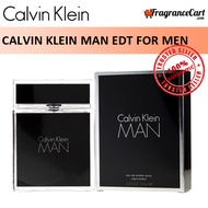 Calvin Klein Man EDT for Men (100ml) cK Eau de Toilette Black [Brand New 100% Authentic Perfume/Fragrance]