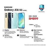[Malaysia Set] Samsung Galaxy A16 5G 8GB RAM + 256GB ROM 1 Year Samsung Malaysia Warranty