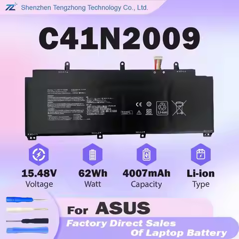 C41N2009 Laptop Battery for ROG Flow GV301QE, ROG Flow GV301QH, ROG Flow X13, ROG Flow X13 PV301, RO