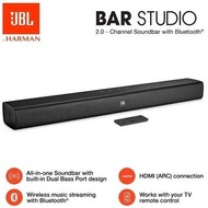 🟡旺角店!行貨🟡JBL Bar Studio 2.0 NOIR - Channel Soundbar(一年保養)