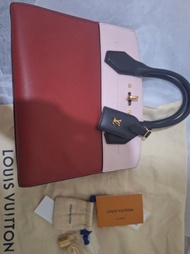 LV city steamer mm Louis Vuitton 手袋 鎖頭 吊牌