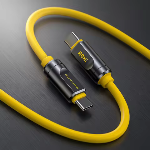 AOHI THE FUTURE Adonis USB4 2.0 Type C Cable 240W Fast Charging 3.3FT (120Gbps/ 8K/ PD3.1) For MacBo