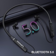 Lenovo HE05X Neckband Bluetooth Earphones - IPX5 Waterproof | 8hr Playtime | Sports Headphones