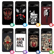 Custom Google Case PIXEL 10 9 9A 8 8A 7 7A 6 6A 5 5A 4 4A 3 3A 2 Pro XL 4G 5G Rock n Roll Band D0087