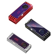BT Temperature OLED-Display M2 2280 22110 NVME Solid State Hard Disk Heat-radiator