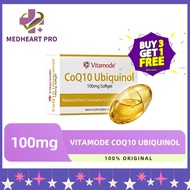 ORIGINAL[Ready Stock] buy 3 free 1QQQQQ10 Ubiquinol 100mg Softgels (30s)  exp202
