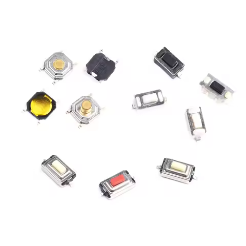 20pcs/lot SMD Tactile Tact Push Button Switch 2Pin 4Pin Touch Micro Switch 3x4x2 3x6x4.3 3x6x2.5 3x6