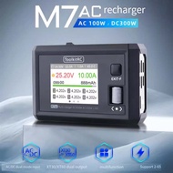 M7AC Smart Charger 100W AC/300W DC Input Dual Output Balance Charger for Drones