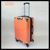 [4มุม + ขยาย +ซิปกันกรีด+มือจับ] กระเป๋าเดินทาง กระเป๋าเดินทางล้อลาก กระเป๋าล้อลาก ขนาด 16 20 25 30 นิ้ว วัสดุ pc ทนทาน แข็งแรง Luggage