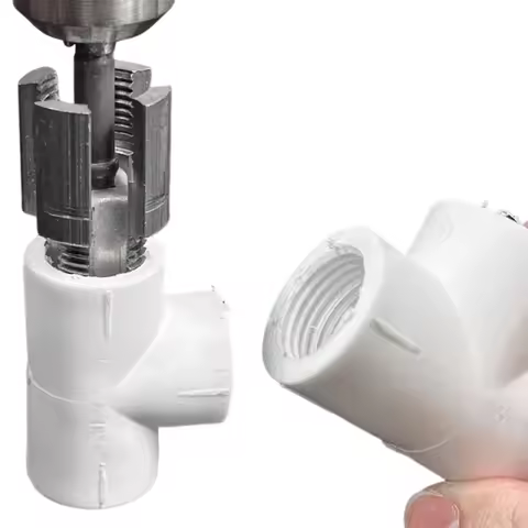 Pipe Threading Tools 1/2" and 3/4" Integrated Internal External Pipe Thread Cutter PVC Pipe Thread C