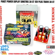 Symmetrical Power Supply Package 3A ct 15v Plus 3A Transformer