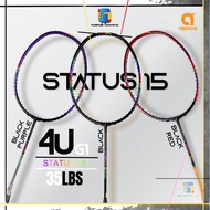 Apacs Status 15 Badminton Racket (4UG1) Max Tension 35LBS【100% ORIGINAL】