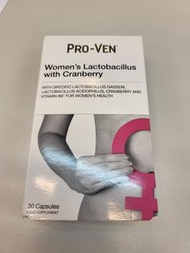 [包平郵］Proven 女士護理益生菌 蔓越莓膠囊 Cranberry capsules