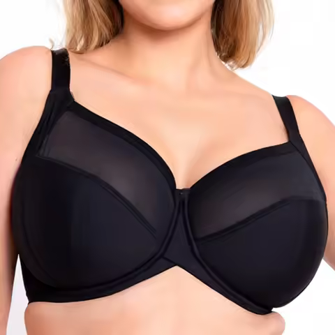 Womens Plus Size Minimizer Bra Full Coverage Non Padded Underwire Female Breathable Plus Size Linger