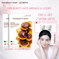 FAN BEAUTY DIARY REISHI & TUBER MAGNATUM AMBER ANTI-WRINKLE BALM  FACE MASK  For Dry & Sensitive Ski