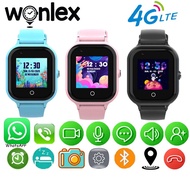 Wonlex Smart Watches 4G HD Video Phone Watch Android 8.1 GPS Anti-lost Location-Tracker Clock KT24 Sim-Card Call Baby Waterproof Kids Gift  WhatsAPP
