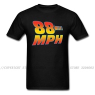 88Mph T-Shirt Men Tops Speed And Passion T Shirt Racer Tees Summer Black Tshirt Letter Printed Wagon