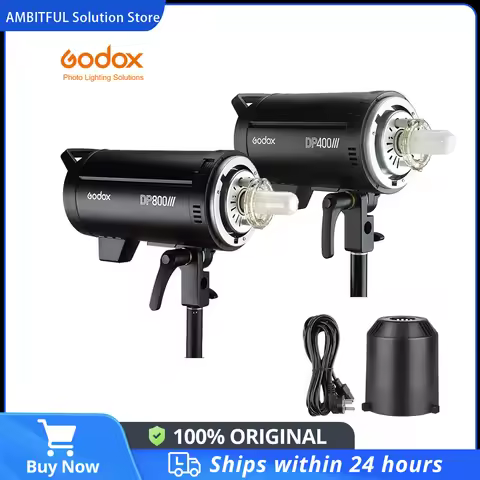Godox DP400III/DP800III Studio Flash 2.4G 400W/800W Camera Specific Canon Sony Nikon Olympus/Panason