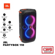 JBL PARTYBOX 110 ลำโพงปาร์ตี้ กำลังขับ 160 วัตต์ และไฟเอฟเฟครูปแบบใหม่ เคลื่อนไหวไปตามจังหวะเพลง กันน้ำ
