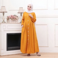 Promo Gamis terbaru2022 baju lebaran wanita muslim model terbaru gamis