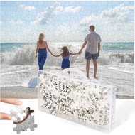 Custom Jigsaw Puzzle from Photos 1000/500/300 Pieces,Customized Personalized Wooden Puzzle Gifts for
